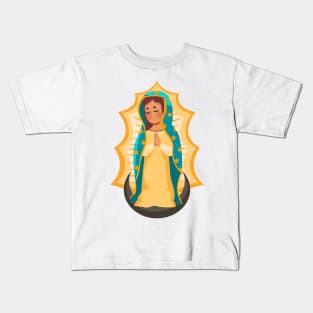 La Virgen De Guadalupe Kids T-Shirt